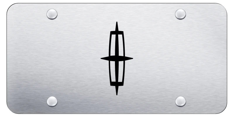 Lincoln (Logo Only) License Plate - Laser Etched - Official Licensed