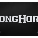 RAM Longhorn License Plate - Laser Etched Black - Official Licensed