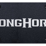 RAM Longhorn License Plate - Laser Etched Rugged Black - Official Licensed
