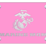 Marine Mom License Plate - Laser Etched - Official Licensed