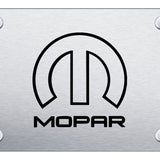 Mopar (Reversed) License Plate - Laser Etched Brushed - Official Licensed