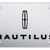Lincoln Nautilus License Plate - Laser Etched - Official Licensed