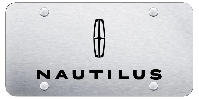Lincoln Nautilus License Plate - Laser Etched - Official Licensed