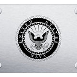 U.S. Navy License Plate - Laser Etched Brushed - Official Licensed