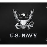 U.S. Navy Insignia License Plate - Laser Etched Black - Official Licensed