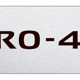 Nissan Pro-4X Mini Plate - Official Licensed