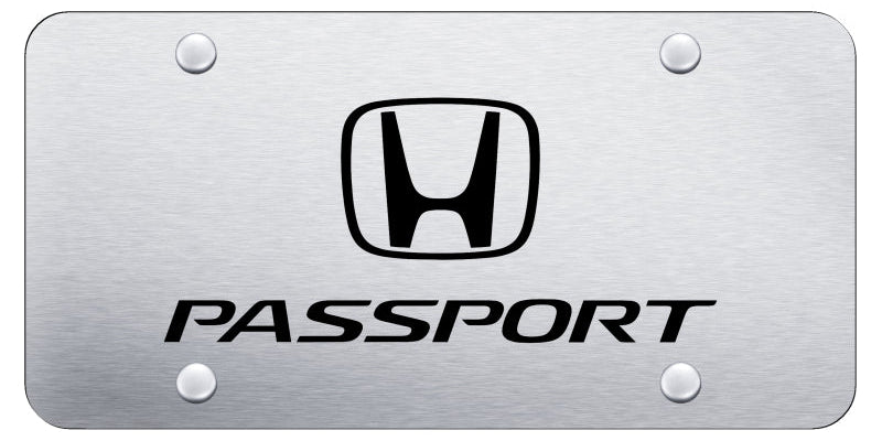 Honda Passport License Plate - Official Licensed