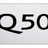 Infiniti Q50 Mini Plate - Laser Etched - Official Licensed