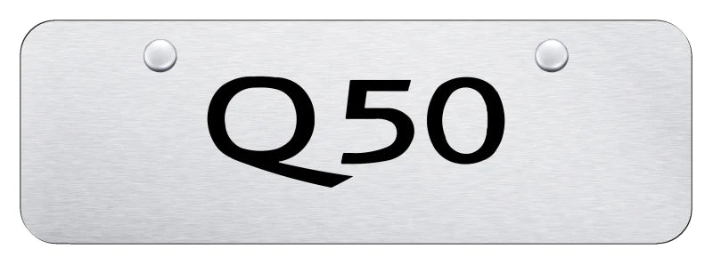 Infiniti Q50 Mini Plate - Laser Etched - Official Licensed