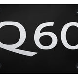 Infiniti Q60 License Plate - Laser Etched - Official Licensed