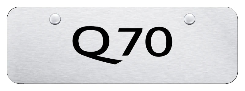 Infiniti Q70 Mini Plate - Laser Etched - Official Licensed