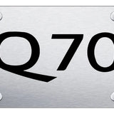 Infiniti Q70 License Plate - Laser Etched - Official Licensed