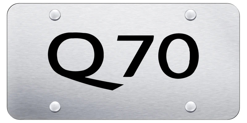 Infiniti Q70 License Plate - Laser Etched - Official Licensed