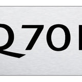 Infiniti Q70L Mini Plate - Laser Etched - Official Licensed