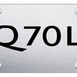 Infiniti Q70L License Plate - Laser Etched - Official Licensed