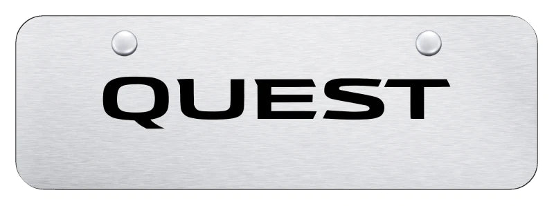 Nissan Quest Mini Plate - Official Licensed