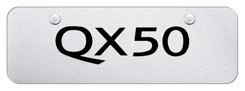 Infiniti QX50 Mini Plate - Laser Etched - Official Licensed