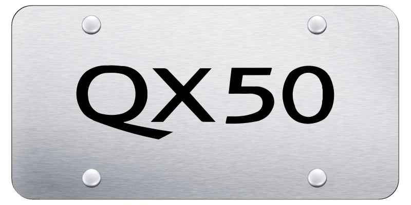 Infiniti QX50 License Plate - Laser Etched - Official Licensed