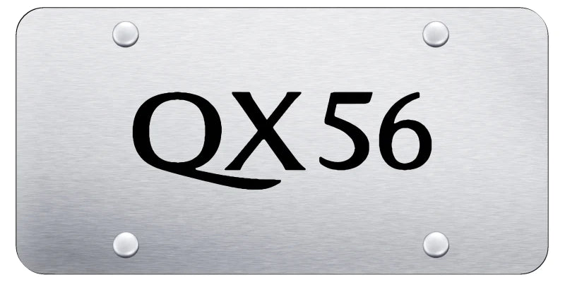 Infiniti QX56 License Plate - Laser Etched - Official Licensed