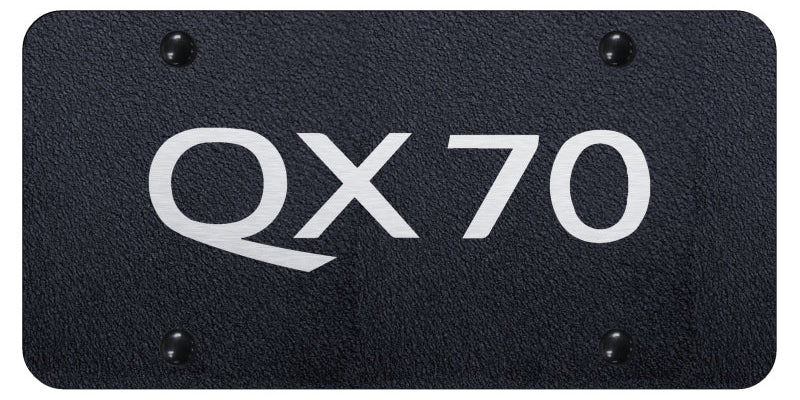 Infiniti QX70 License Plate - Laser Etched - Official Licensed
