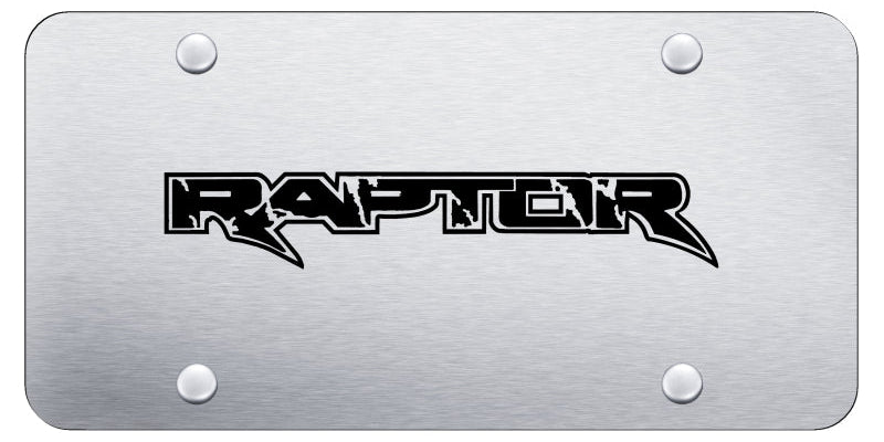 Ford Raptor License Plate - Laser Etched - Official Licensed