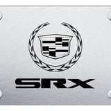 Cadillac SRX License Plate - Laser Etched Brushed - Official Licensed