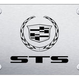 Cadillac STS License Plate - Laser Etched Brushed - Official Licensed
