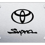 Toyota Supra License Plate - Laser Etched - Official Licensed