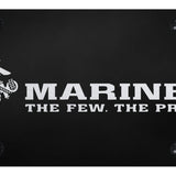 The Few The Proud License Plate - Laser Etched Black - Official Licensed