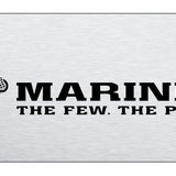 The Few The Proud Mini Plate - Laser Etched Brushed - Official Licensed