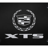 Cadillac XTS License Plate - Laser Etched Black - Official Licensed