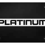 Ford Platinum Name License Plate - Official Licensed