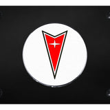Pontiac License Plate - Chrome on Black - Official Licensed