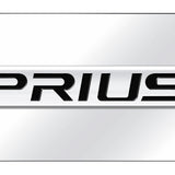 Toyota Prius Name Mini Plate - Chrome on Mirrored - Official Licensed