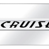 Chrysler PT Cruiser Name Mini Plate - Chrome on Mirrored - Official Licensed