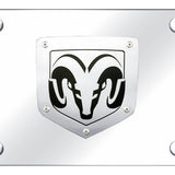 RAM License Plate - Brushed on Mirrored - Official Licensed