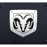 RAM License Plate - Brushed on Rugged Black - Official Licensed