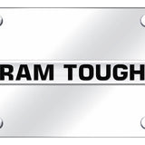 RAM Tough Name License Plate - Chrome on Mirrored - Official Licensed