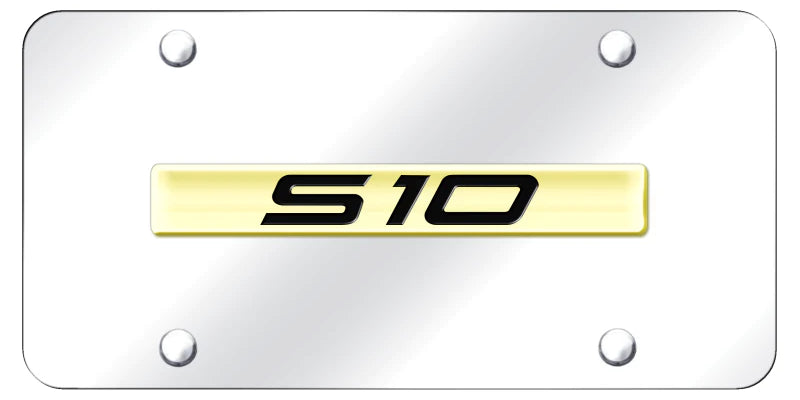 Chevrolet S-10 Name License Plate - Official Licensed