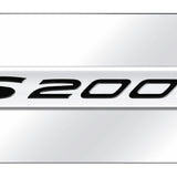 Honda S2000 Name Mini Plate - Chrome on Mirrored - Official Licensed