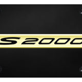 Honda S2000 Name License Plate - Official Licensed
