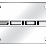 Scion Name License Plate - Chrome on Mirrored - Official Licensed