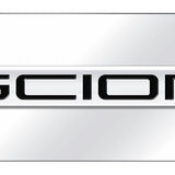 Scion Name Mini Plate - Chrome on Mirrored - Official Licensed