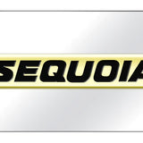 Toyota Sequoia Name Mini Plate - Official Licensed