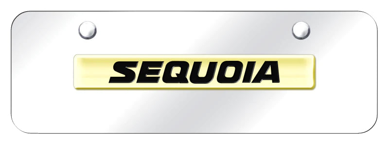 Toyota Sequoia Name Mini Plate - Official Licensed