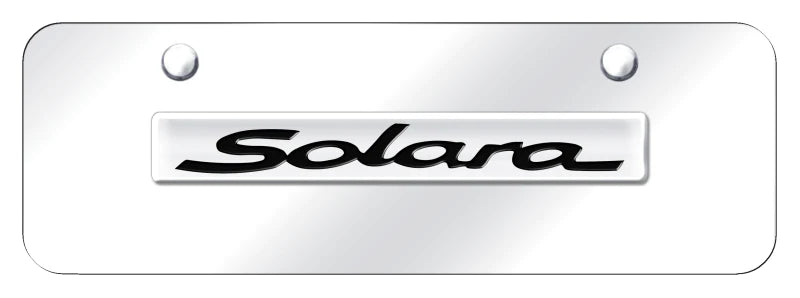 Toyota Solara Name Mini Plate - Official Licensed