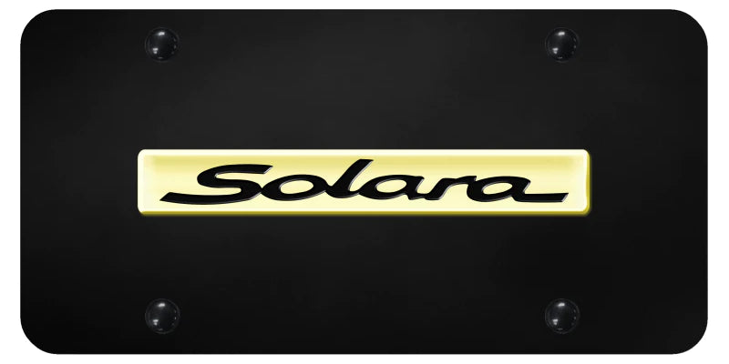 Toyota Solara Name License Plate - Official Licensed