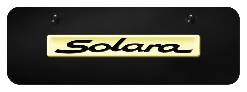 Toyota Solara Name Mini Plate - Official Licensed