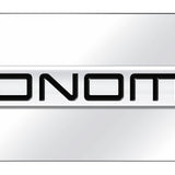 GMC Sonoma Name Mini Plate - Chrome on Mirrored - Official Licensed