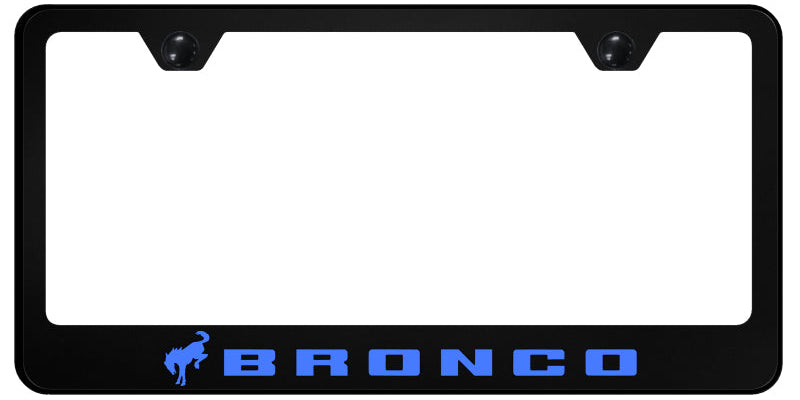 Ford Bronco 2020 Polycarbonate License Plate Frame - UV Print- Official Licensed